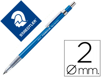 PORTAMINAS STAEDTLER MARS 2 MM CON CLIP Y AFILAMINAS