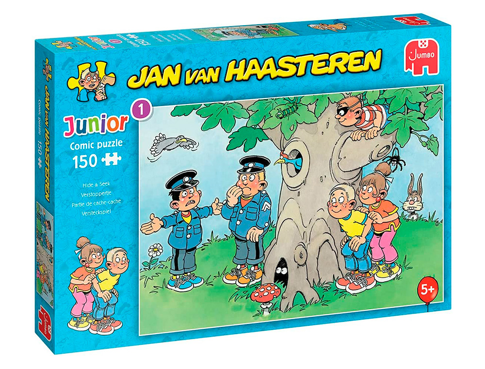 PUZLE JUMBO JAN VAN HAASTEREN ESCONDITE Y BUSQUEDA 150 PIEZAS