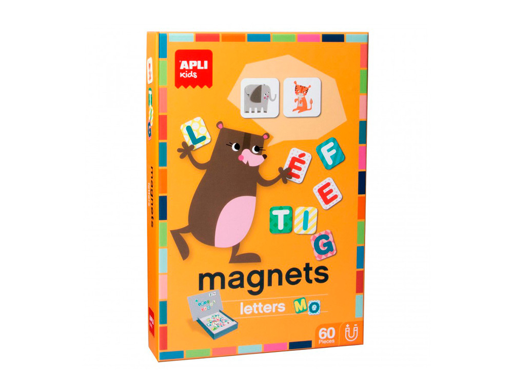 JUEGO APLI DIDACTICO MAGNETICO LETRAS