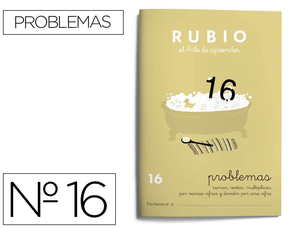 CUADERNO RUBIO PROBLEMAS N 16