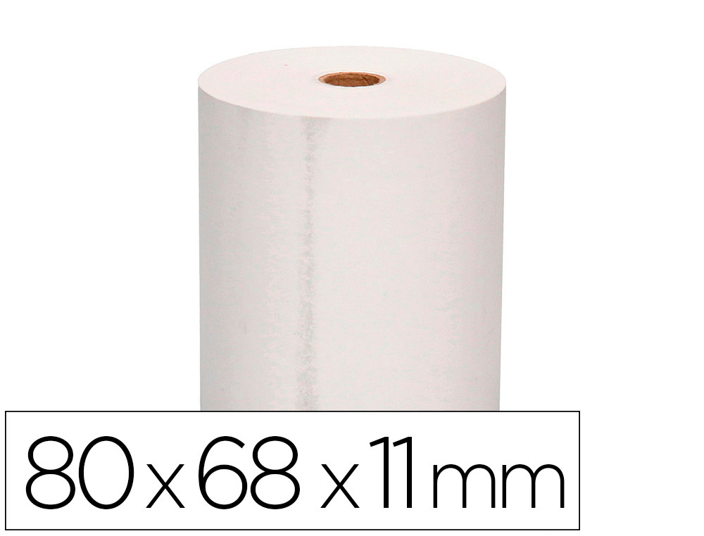 ROLLO SUMADORA Q-CONNECT TERMICO 80X68X11 MM 58 GR SIN BISFENOL A