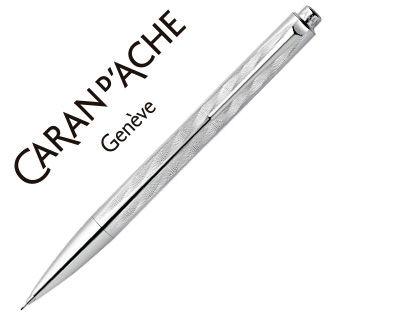 PORTAMINAS CARAN D'ACHE RNX-316 PVD STEEL VERSION GRABADO GUILLOCHE