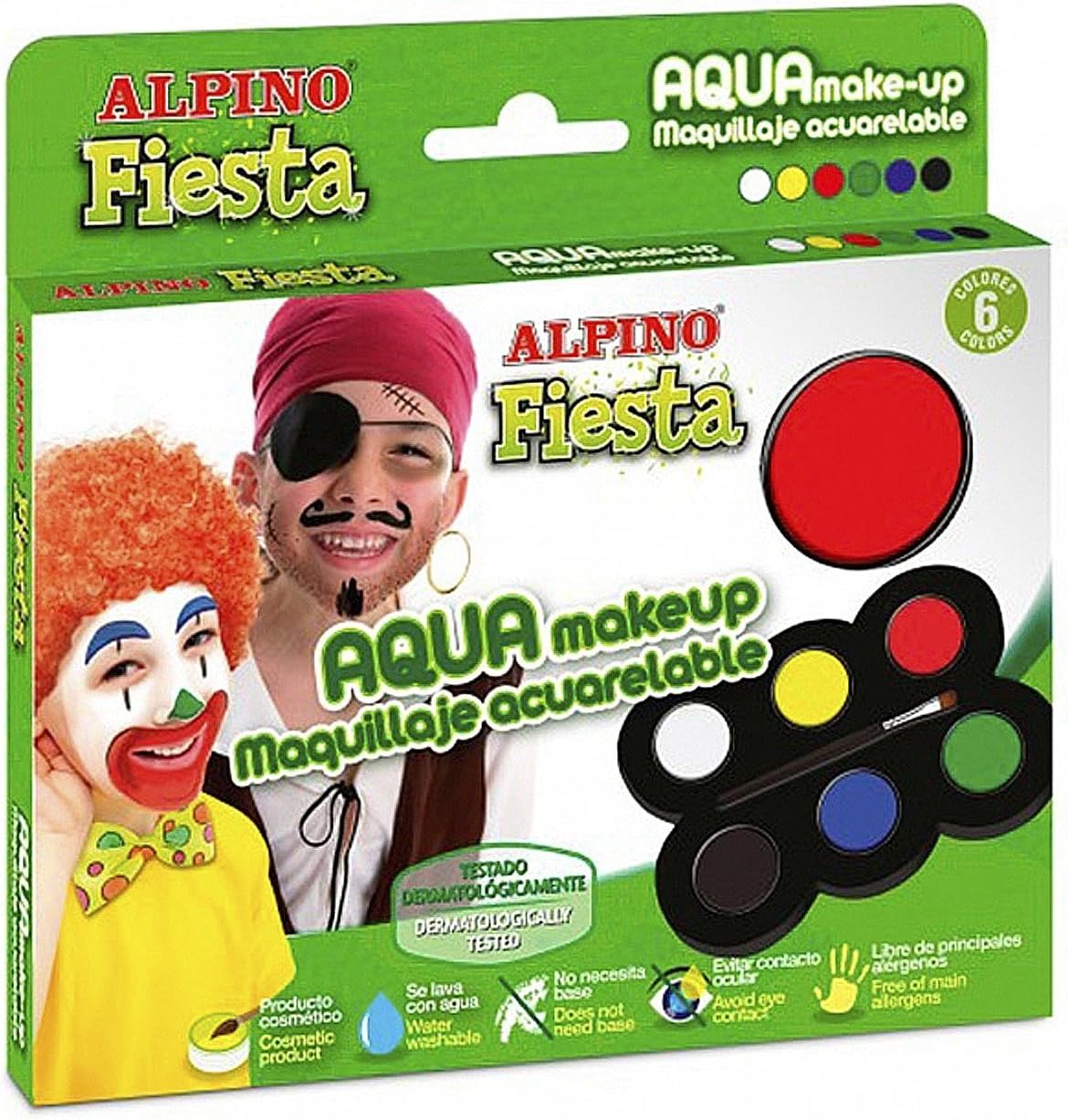 PALETA MAQUILLAJE ACUARELABLE CLASSIC ALPINO