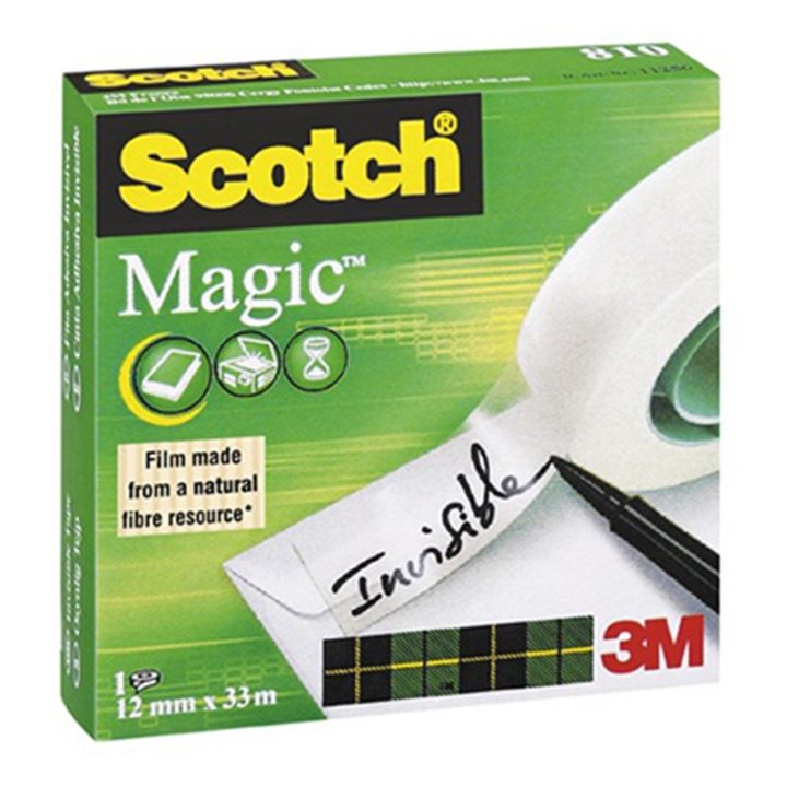 CINTA SCOTCH® MAGIC 33 M. X 12 MM. 3M (70005258721)